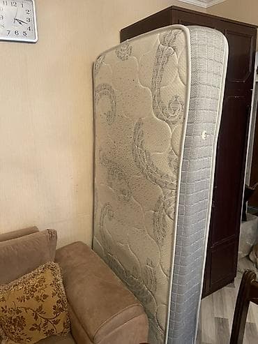 Матрасы: Ortopedik yaylı döşək - Ölçü: təxmini 90x190 sm (tək nəfərlik) - — 1
