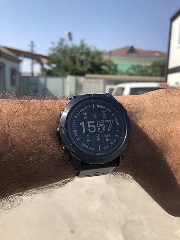 iped pro m2: İşlənmiş, Smart saat, Garmin, Аnti-lost, rəng - Qara — 5