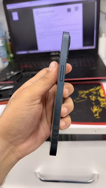 mini mikrofon: IPhone 13, 128 GB, Mavi, Face ID — 3