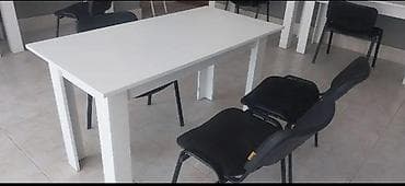 Mətbəx masası, İşlənmiş, Açılmayan, MDF, Dördbucaq masa