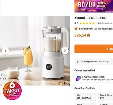 Техника и электроника: Ağıllı blenderdir. Bir çox özəlliyii var sup belə bişirir öz özünə — 2
