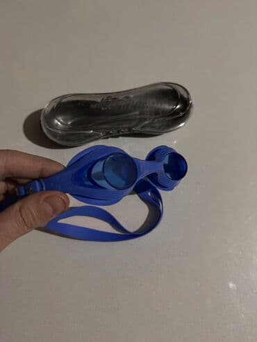 Nərdlər: Üzgüçülük eynəyi (Swallow) - Rəng: mavi - Linzalar: mavi tonlu, geniş — 1