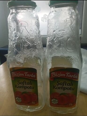 banka satışı toptan: Kompot butilkalari choxdur . 20 qep. Meyve shiresi bankalari.45 eded — 1