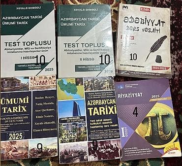 Abituriyentlər və müəllimliyə hazırlaşanlar üçün dərslik və test — 1