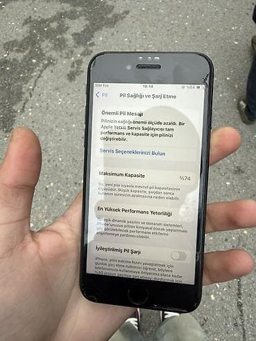 ayfon 4 kameralı: IPhone 8, Qara, Barmaq izi — 2