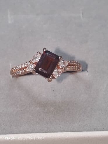 Üzük, Gümüş, Qranat