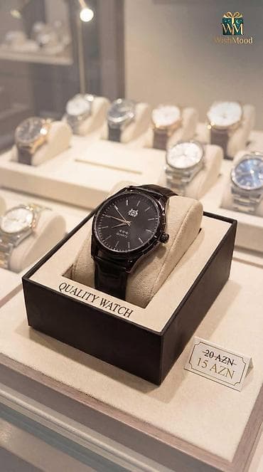 lns watch: Qol saatı, Quartz, rəng - Qara — 1