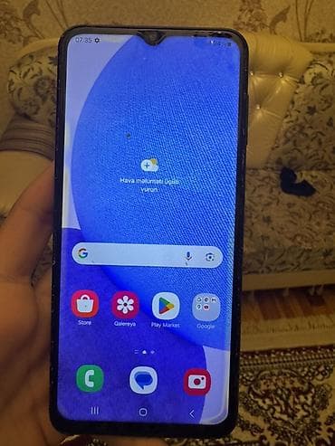 samsung zengleri: Samsung Galaxy A23, 128 GB, rəng - Qara, Barmaq izi — 4