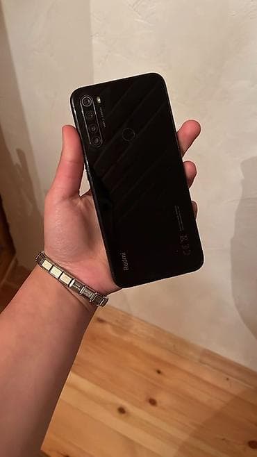 Redmi Note 8, 64 GB, rəng - Qara, Barmaq izi