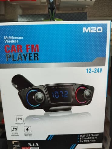 M20 modelindən olan, avtomobilinizdə musiqi dinləmək və zənglərə cavab