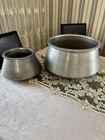 qaz pec: Qazan, rəng - Boz, Mis — 3