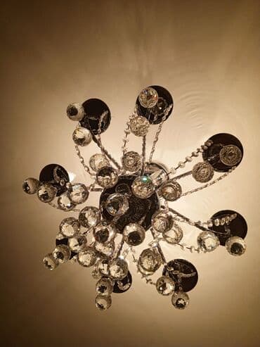 люстр бра светильников: Çılçıraq, 6 lampa, Metal — 3