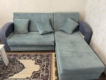 Künc divan, İşlənmiş, Açılan, Bazalı, Vеlur parça