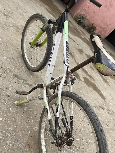 Детские велосипеды: Velosiped 24 lükdü Heç bir problemi yoxdur Bidene qabağ disk eyridi — 1