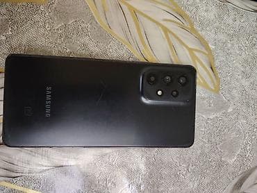 Samsung Galaxy A53 5G, 128 ГБ, цвет - Черный, Сенсорный, Отпечаток пальца, Две SIM карты — 2