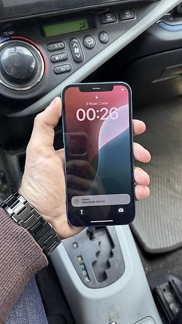 iphone es5: IPhone 12, 64 GB, Mavi, Face ID — 2