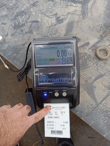 tərəzi qiyməti: Barkod tərəzisi, 1000 kq, Zəmanətlə — 1