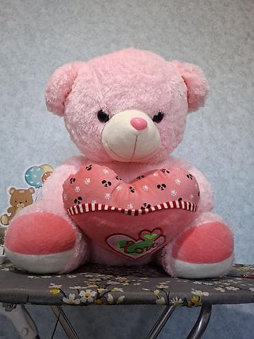 Oyuncaq Ayı Mişqası pembe rengde yeke lalafo.az -da Oyuncaq Ayı Mişqası pembe rengde yeke