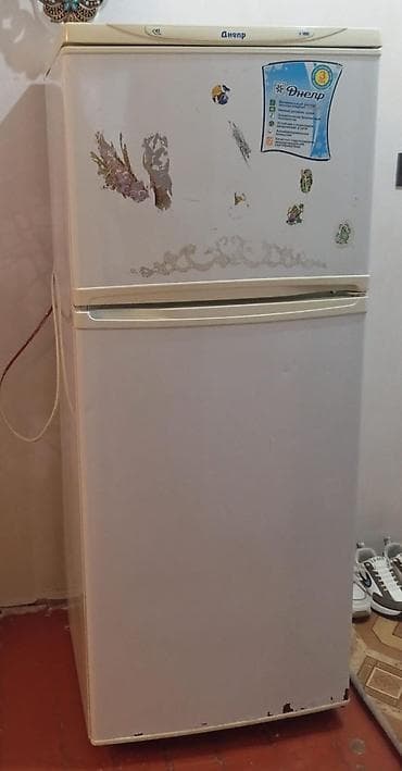 xaladilnik: İşlənmiş 2 qapılı Dnepr Soyuducu Satılır, rəng - Ağ — 1