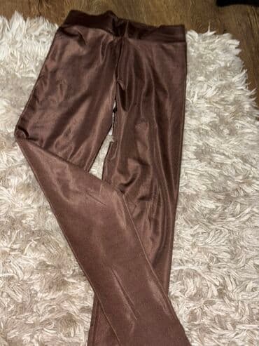 trapez şalvar: Şalvar, M, rəng - Qəhvəyi — 2