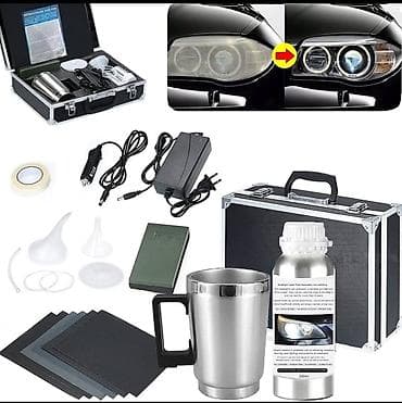maşın çantası: Fara Cilalama Dəsti Avtomobil faralarınız saralıb, matlaşıb? Bu dəst — 2