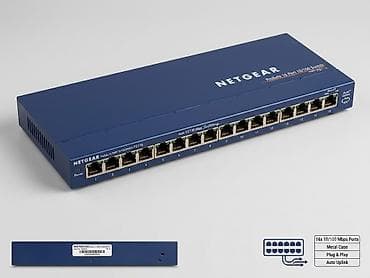 printee: NETGEAR ProSafe FS116 – 16-port 10/100 Mbps şəbəkə switchi — 1