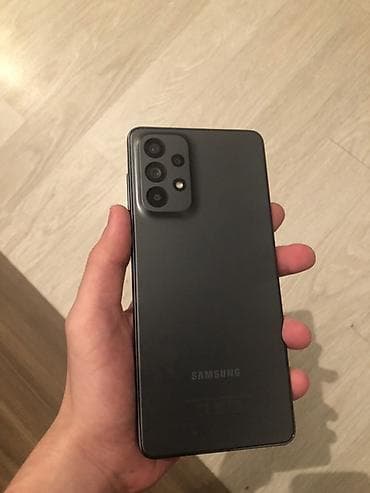 galaxy a52: Samsung Galaxy A73 5G, 128 GB, rəng - Boz, Barmaq izi — 2