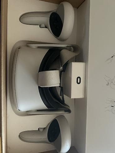 PS3 (Sony PlayStation 3): Meta Quest 2 (Oculus) VR dəst Komplekt: - VR başlılıq (ağıllı — 2