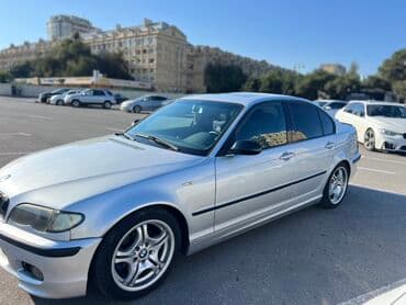 bmw 7 серия 725tds at: BMW 3 Seriyası E46 sedan - Kuzov: 4 qapılı sedan, gümüşü rəng - — 3