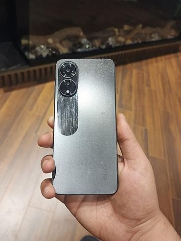 Oppo A78, 256 GB, rəng - Boz, Barmaq izi