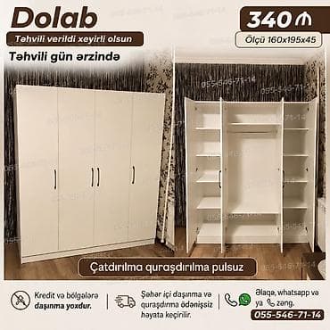 skafi: Dolab Sifarisle hazırlanır. ⚜️ İstehsaldan satiş, otağınıza uygun — 1