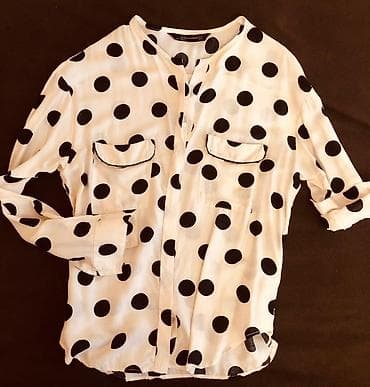 Polo köynək, Zara, S, rəng - Ağ