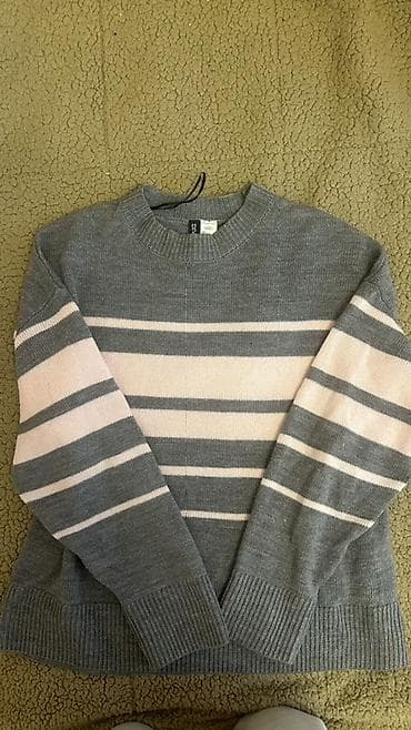 Кофты, свитеры: Кофта, H&M, S, цвет - Серый — 2