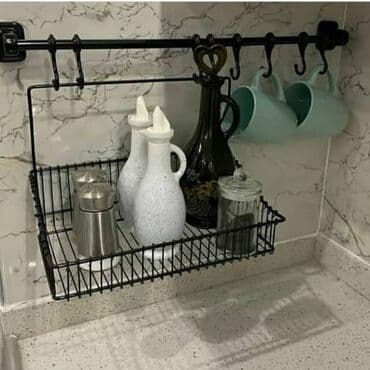 Metbex üçün asılqan
Setka daxil
Material paslanmaz