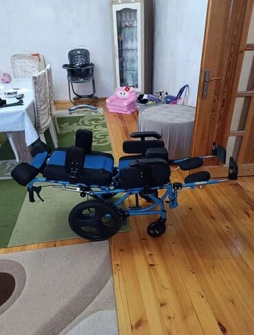 əlillər üçün araba: Uşaq üçün ortopedik-pozisioner əlil arabası Bədən dəstəyi: hündür bel — 3