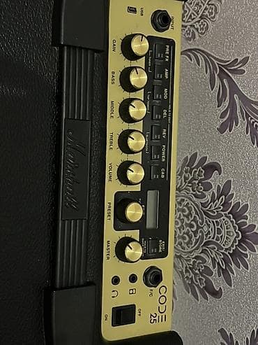 marshall major v: Marshall CODE 25 (25W) gitar kombo gücləndirici + Marshall CODE — 6