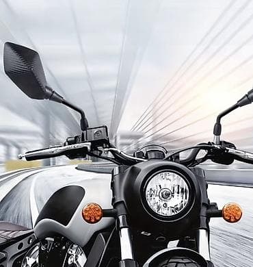 mataskilet: Motosiklet üçün universal arxa görünüş güzgüləri – idman üslublu — 1