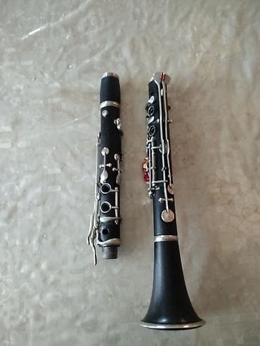 Klarnet A Циммерман yaxşi veziyyetde tam işlek 4 oçki