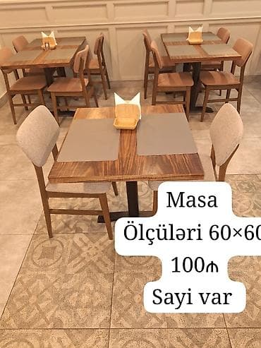 damla mebel фото: Kafe-restoran üçün mebel və avadanlıq satılır — 5