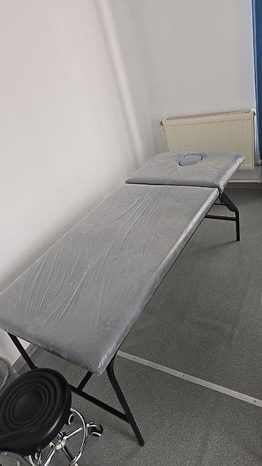 salon stulu: Yeni, Masaj kuşetkası, Qatlanan, rəng - Boz — 3