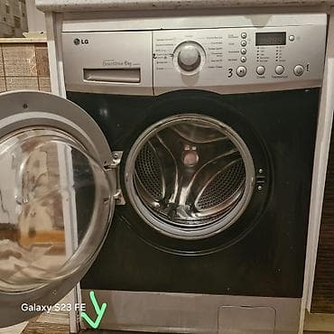 tv ekran təmiri: LG paltaryuyan maşın – Inverter Direct Drive, 6 kq (model F1056NDP5) — 2