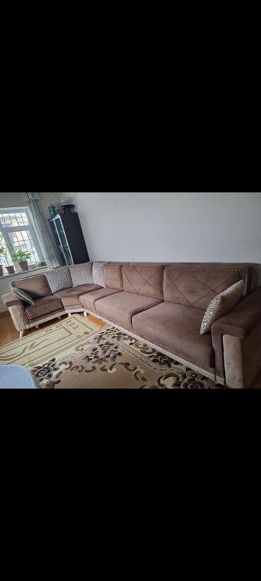 carpayı tek: Künc divan, Açılmayan, Bazasız, Parça, Çatdırılma yoxdur — 1