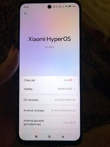 xiaomi redmi 11: Redmi 12, 128 GB, rəng - Mavi — 4