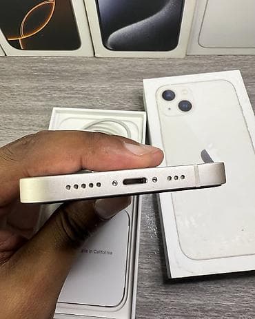 redmi telefonları: IPhone 13, 128 GB, Ağ, Zəmanət, Kredit, Simsiz şarj — 6