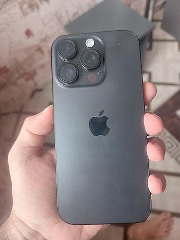 2 ci el noutbuklar: IPhone 16 Pro, 128 GB, Qara, Face ID — 1