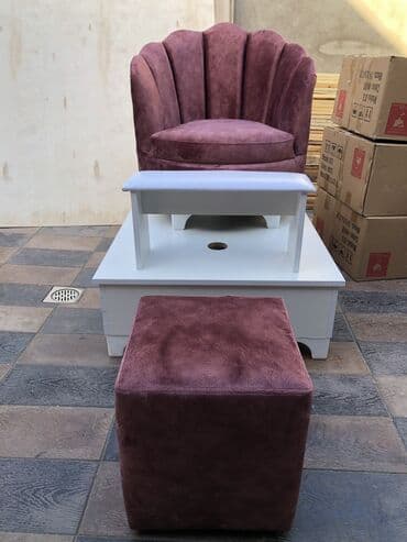 uşaq ucun oturacaq: Yeni, Kreslo, Vеlur parça, Kredit yoxdur — 21