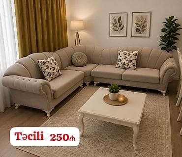 nacnik satisi: Endirim olundu 🛑🛑Divan satılır 230₼. Ölçü 2.40/.3. Açılmır bazası — 1