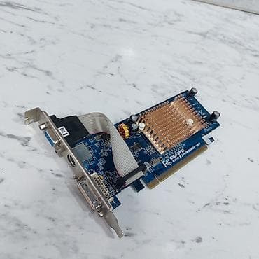 dvi kabel: Videokartlar ⭐Videokart AMD GV-RX30HM 128MB 64bit 400Mhz Gigabyte DVİ — 6