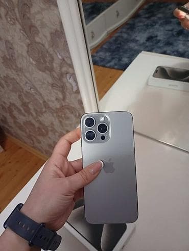 iphone 5 bu satın: IPhone 15 Pro, Gümüşü, Face ID — 2