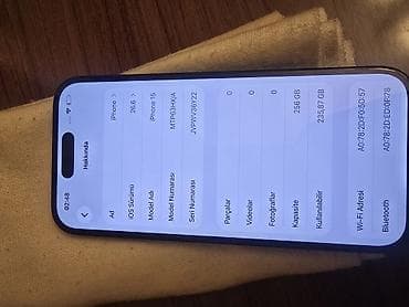 telefin: IPhone 15, 256 GB, Qara, Face ID — 8